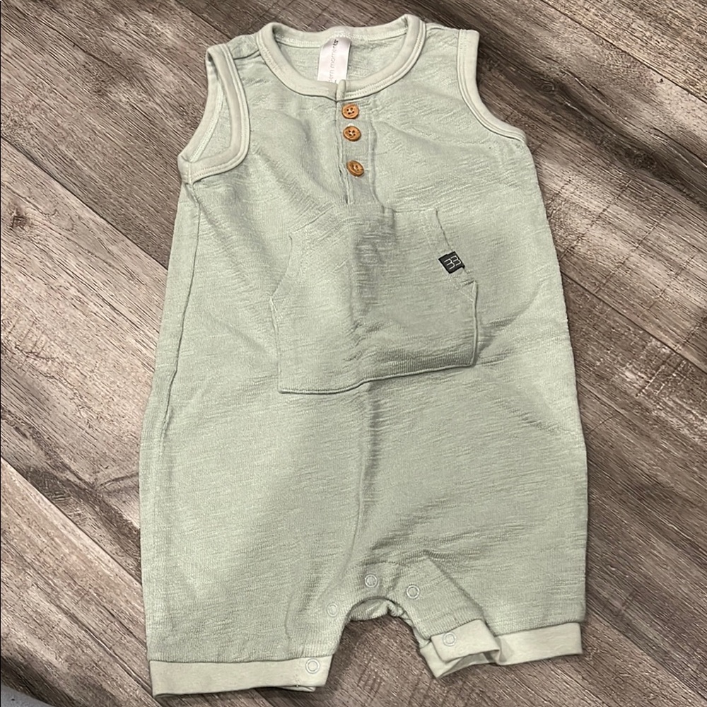 Stylish Green Kids One Piece